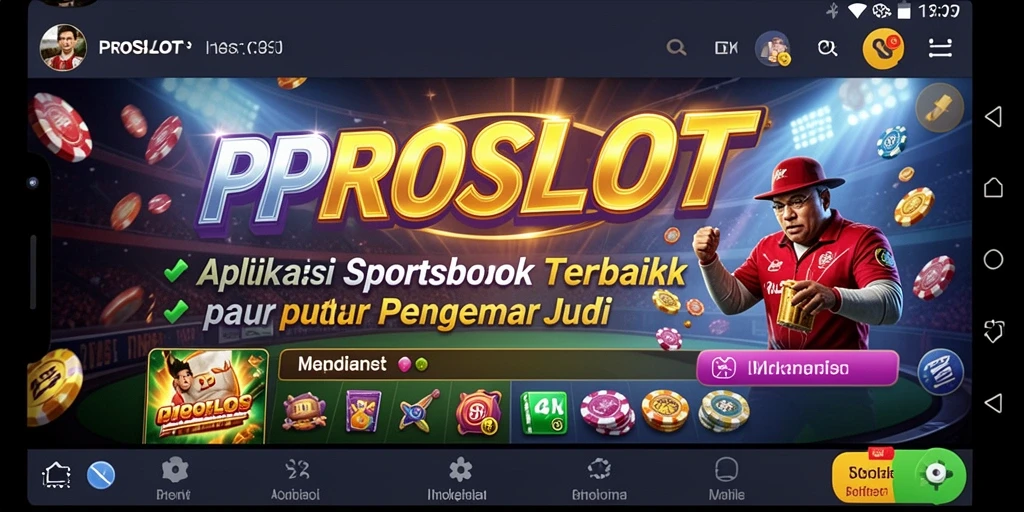 Tampilan gameplay PROSLOT dengan taruhan olahraga yang menarik.