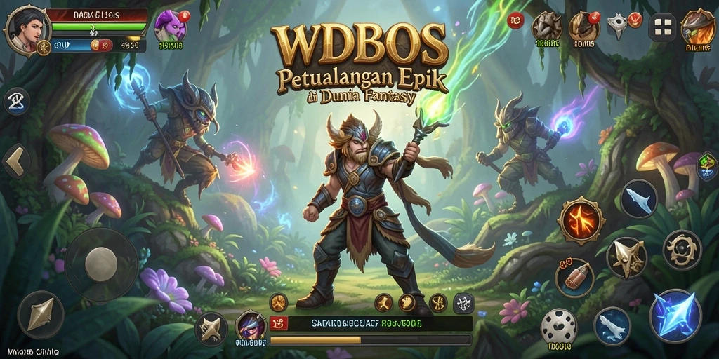 Tampilan gameplay WDBOS yang menawan dan interaktif.